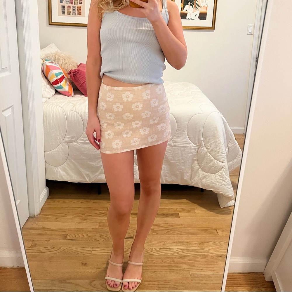 Princess Polly Floral Mini Skirt